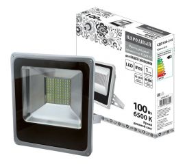 Светодиодный прожектор TDM СДО100-2-Н 100 Вт, 6500 К, серый SQ0336-0210 