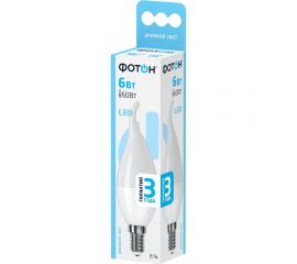 Светодиодная лампа ФОТОН LED BXS35 6W E14 4000K 22828 