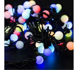 Гирлянда Neon-Night Мультишарики, диаметр 23 мм, 10м, 80 LED, RGB, черный каучук 303-599 