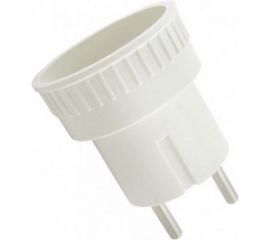 Адаптер розетка TDM б/з - SHUKO 6А 250В белый SQ1806-0023 