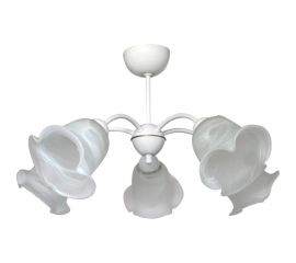 Светильник ЭЛЕТЕХ Лера 158 белый золото, Плафон 02929, НПБ 01-5х60-158 Е27 1005404041 