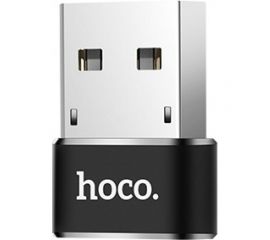 Переходник Hoco UA6 USB to Type-C, черный 800490 