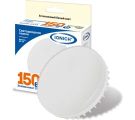 Светодиодная лампа IONICH ILED-SMD2835-15Вт-1350Лм-230В-4000К-GX53 1810 