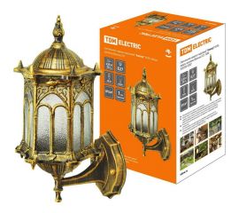 Садово-парковый светильник TDM ""Ампир"" 60 Вт, вверх, шагрень/бронза Е27, SQ0330-0087 