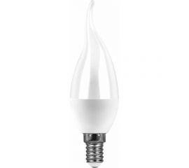 Светодиодная лампа SAFFIT SBC3709 Свеча на ветру E14 9W 6400K 55173 