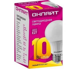 Лампа ОНЛАЙТ 82 910 OLL-A55-10-230-2.7K-E27-PROMO 82910 