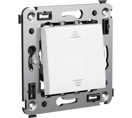 Одноклавишный выключатель DKC, Avanti, белое облако, в стену 4400103 