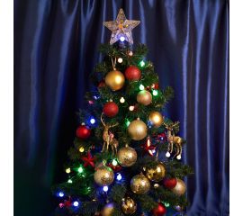 Светодиодная линейная гирлянда FERON CL32 20 м +3м 230V мультиколор, c питанием от сети, черный шнур, 48176 