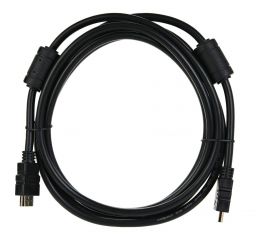 Кабель HDMI AOpen/Qust 19M/M ver 2.0, 3М, 2 фильтра ACG711D-3M 
