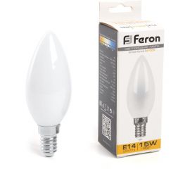 Светодиодная лампа FERON lb-717 свеча e14 15w 2700k, 38255 