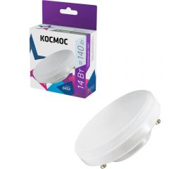 Светодиодная лампа КОСМОС LED 14Вт 220В GX53 6500K, Lksm_LED14wGX5365C 