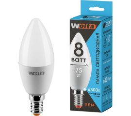 Лампа WOLTA LX C37 E14 8W 6500K 30WC8E14 