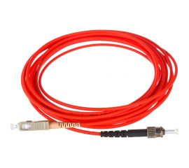 Оптический патч-корд TopLAN симплексный, ST/PC-SC/PC, MM 50/125, 5.0 м PC-TOP-OM2-SC/P-ST/P-5.0 