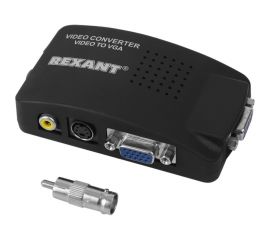 Конвертер REXANT BNC и S-video на VGA 1080р 17-6910 