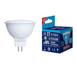 Светодиодная лампа Volpe. Форма JCDR, матовая. Серия Norma LED-JCDR-7W/NW/GU5.3/NR UL-00003837 