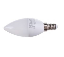 Светодиодная лампа REXANT 3 шт Свеча CN 9.5 Вт E14 6500 K холодный свет 604-203-3 