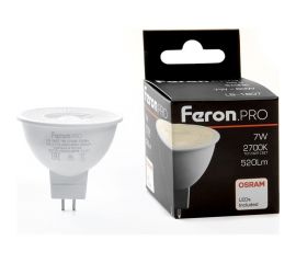 Светодиодная лампа PRO FERON LB-1607 G5.3 7W 2700K, 38185 