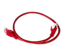 Патч-корд ExeGate UTP-RJ45-RJ45-5e-0,5M-RD, UTP, cat.5e, 0.5м, красный 258384 