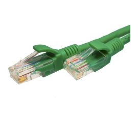 Патч-корд SUPRLAN, U/UTP Cat.5e 4x2 26AWG /7x0.16mm/ Cu LSZH зеленый 1м 10-0157 