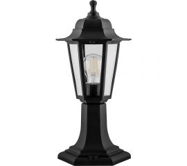 Садово-парковый светильник FERON, 60W 230V E27 черный, НТУ 06-60-001, 32273 
