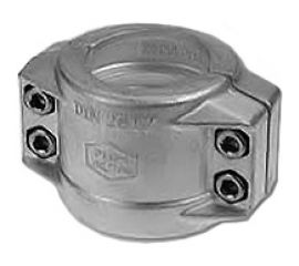 Хомут усиленный 4-х болтовый (38х6.5; алюминий) TITAN LOCK TL38X6.5AL 