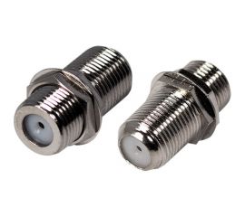 Антенный переходник REXANT RG-6, SAT, гнездо F - гнездо F, бочка 06-0020-A 