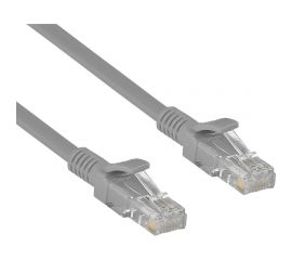 Патч-корд ExeGate UTP-RJ45-RJ45-C6-CU-0,5M-GY, UTP, cat.6, 0.5м, медь, серый 282002 