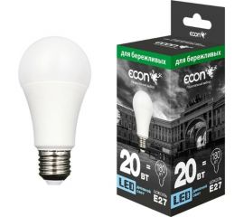 Светодиодная лампа ECON LED A 20Вт E27 4200K A60 ES 7120020 