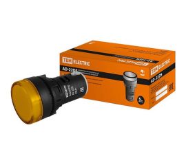 Лампа TDM AD-22DS, LED матрица, d22мм, желтый, 230В, SQ0702-0003 