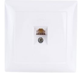 Телефонная розетка Кунцево-Электро СЕЛЕНА скрытой установки, одноместная РТ1-398 8119 