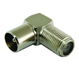 Угловой переходник TDM гнездо F - штекер TV SQ1809-0013 