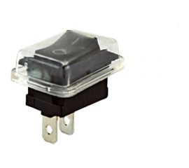 Клавишный влагозащищенный переключатель TDM YL-211-03 черный 2 положения 1з SQ0703-0021 