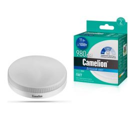 Светодиодная лампа Camelion LED11-GX53/865/GX53 со ступенчатым изменением яркости 11Вт 14732 