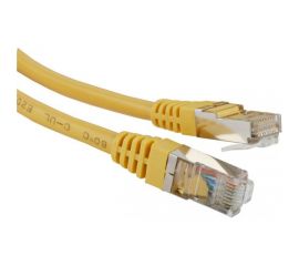 Патч-корд LANMASTER RJ45 - RJ45, 4 пары, S/FTP, категория 6A, 1.5 м, желтый LAN-PC45/S6A-1.5-YL 