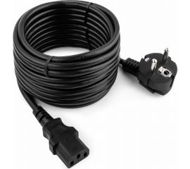 Кабель питания Cablexpert 5.0м, Schuko-C13, VDE, 10А, черный, PC-186-VDE-5M 