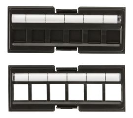 Вставка под кейстоны в модульную панель LANMASTER неэкранированная, 6 портов LAN-FRM-IN-6OK-UXX 