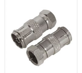 Антенный переходник REXANT RG-6, SAT, штекер F - гнездо ТВ 06-0028-A 