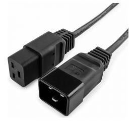 Кабель питания для UPS Cablexpert 1.5м, С19 - C20, 16А, черный, с заземлением PC-189-C19 