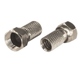 Антенный разъем на кабель REXANT штекер F для кабеля SAT с резиновым уплотнителем, 2шт 06-0005-A2 