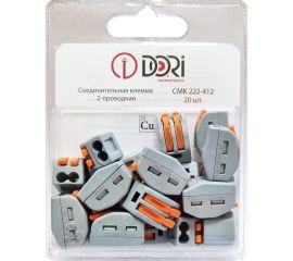 Соединительная 2-проводная клемма DORI СМК 222-412 (20 шт.) 46394 