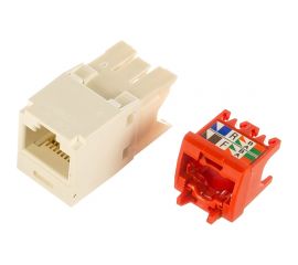 Модуль PANDUIT CJ5E88TGAW Mini-Com RJ45 TX5e, UTP Т568A/B Enhanced белый 29587 
