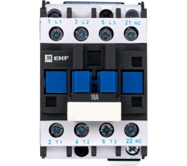 Пускатель EKF Basic серии ПМЛ-1161ДМ, электромагнитный, 18А, 400В pml-s-18-400-nc-basic 