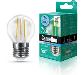 Светодиодная лампа Camelion LED7-G45-FL/845/E27 7Вт 220В 13459 