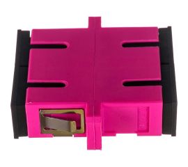 Оптический адаптер LANMASTER SC, OM4, дуплексный LAN-2SC-AM-OM4 