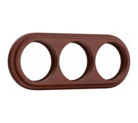 Рамка на 3 поста Werkel W0035225 итальянский орех a050992 