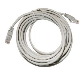 Патч-корд TDM народный U/UTP Cat 5e 4PR 24AWG PVC, литой 7 м, серый SQ0115-0007 