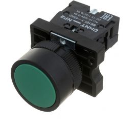 Кнопка управления CHINT NP2-EA31 без подсветки зел. 1НО IP40 574816 
