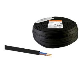 Шнур TDM ШВВП 2х0,5 ГОСТ 100м, черный SQ0120-0070 