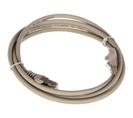 Патч-корд LANMASTER RJ45-RJ45, 4 пары, FTP, категория 5е, 1.5 м, серый, LSZH, LAN-PC45/S5E-1.5-GY 