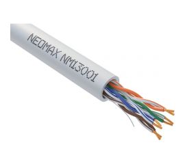 Кабель Neomax UTP cat.5e 4 пары 305 м 7/0.18 мм гибкий многожильный Медь PVC jacket NM13001 